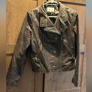 Laundry by Shelli Segal genuine leather jacket